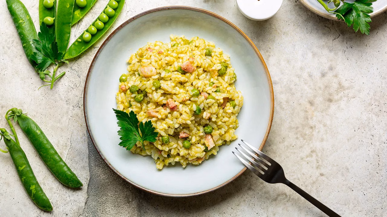 Risotto z groszkiem — przepis rodem z Wenecji
