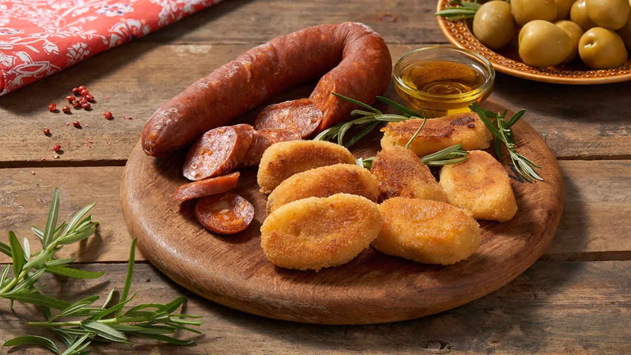 Hiszpańskie krokiety z chorizo