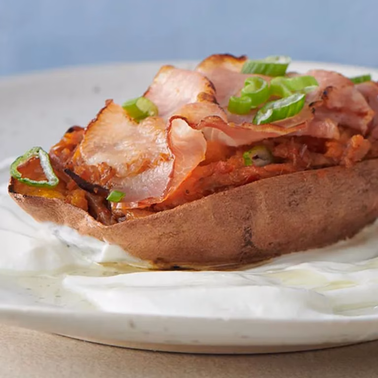 Bataty faszerowane pulled porkiem
