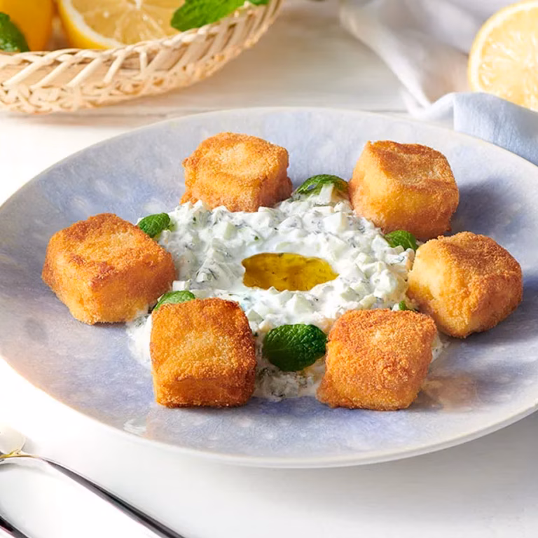 Nuggetsy z halloumi