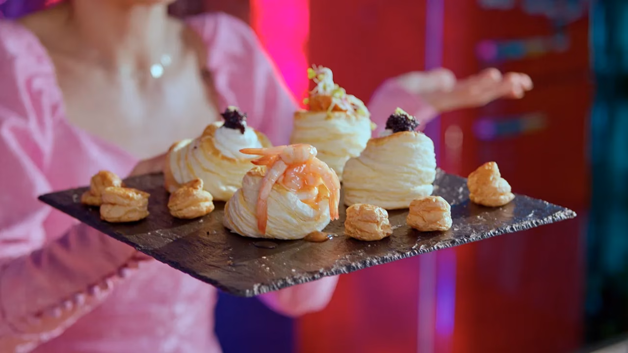 Vol-au-vent z nadzieniem z serka śmietankowego