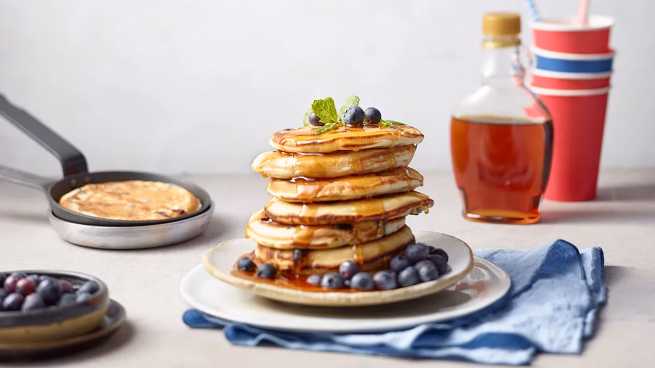 Pancakes z borówkami