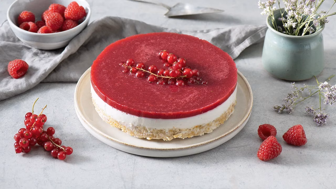 Wegańskie ciasto à la panna cotta