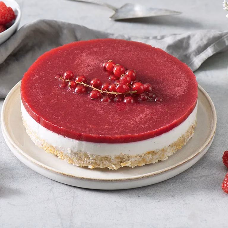 Wegańskie ciasto à la panna cotta