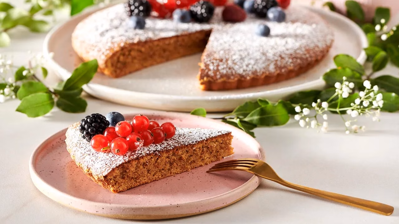 Bezglutenowa tarta migdałowa