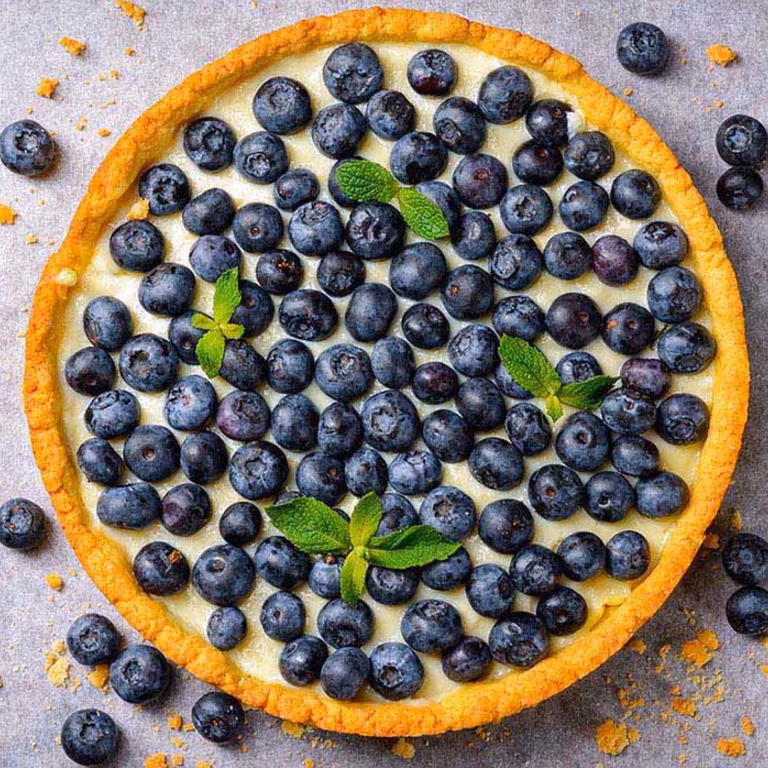 Tarta z borówkami