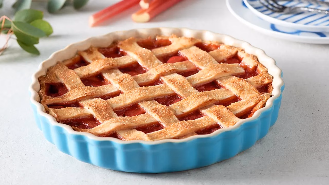 Tarta rabarbarowa