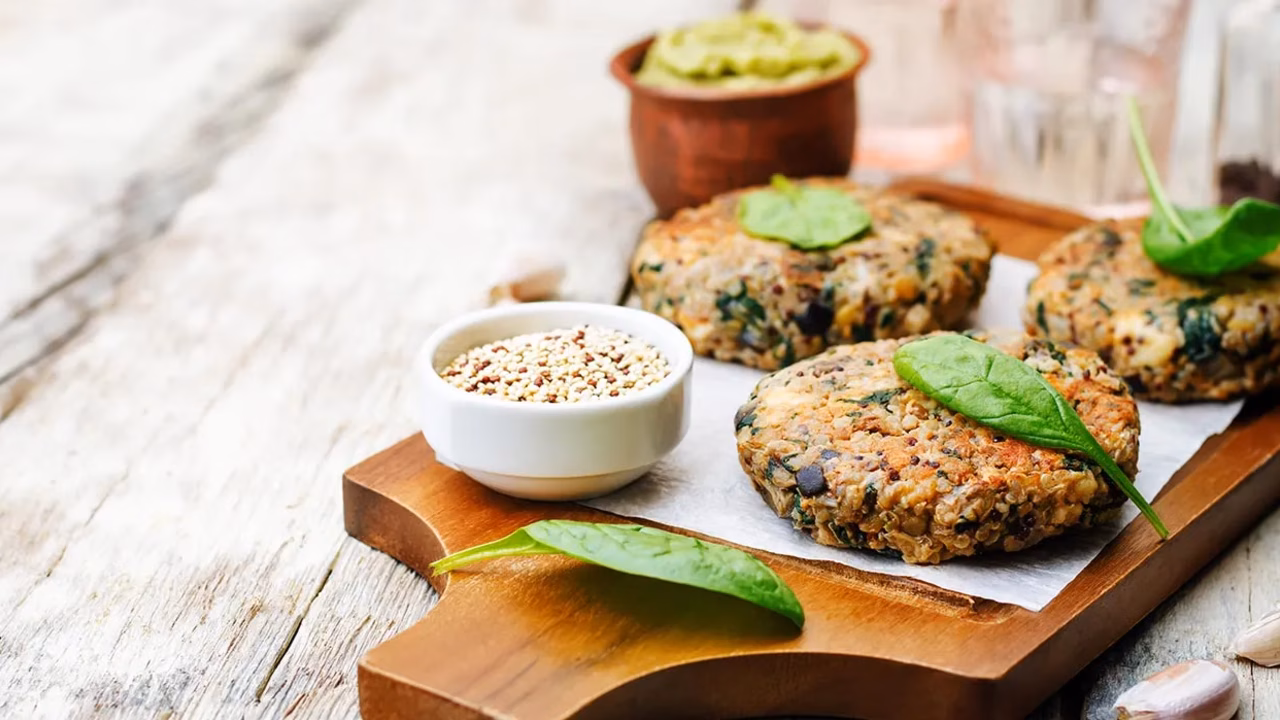 Orientalne kotleciki z quinoa