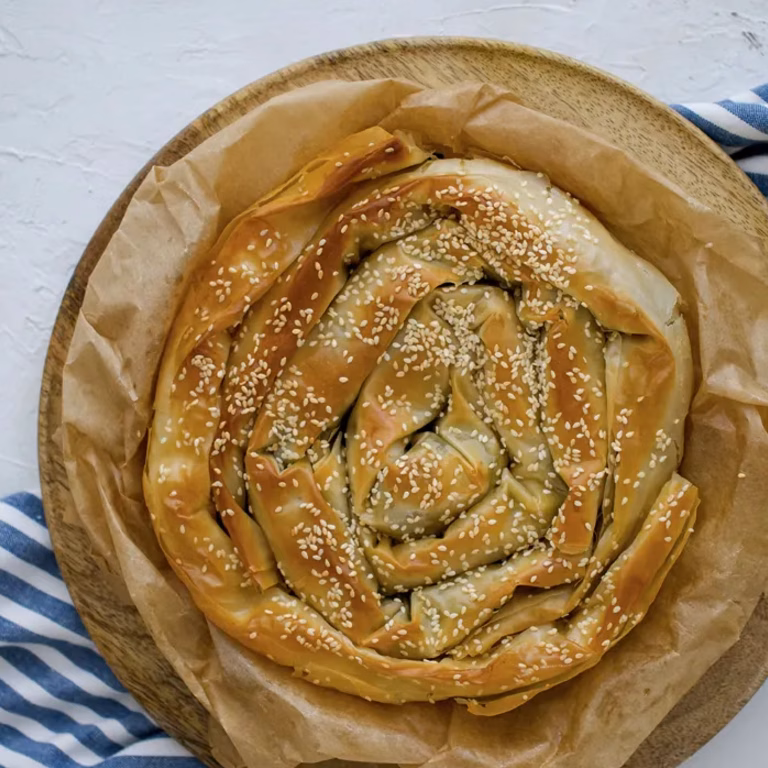Burek ze szpinakiem