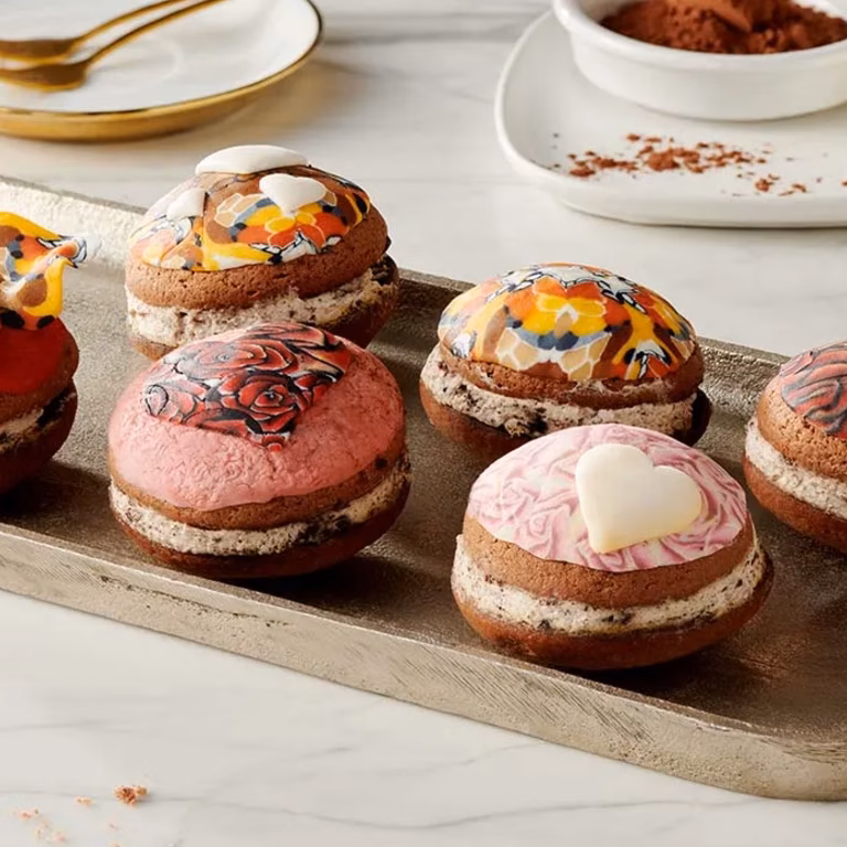 Czekoladowe ciastka whoopie pies