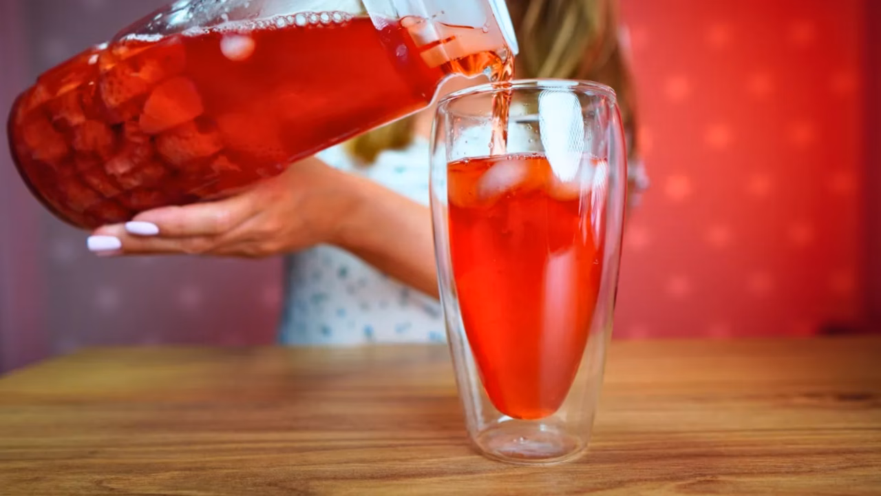 Kompot truskawkowy