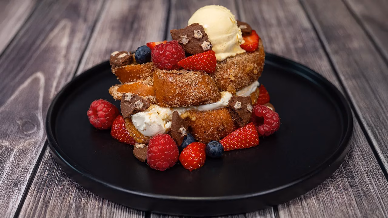 Churrosowe tosty francuskie z lodami