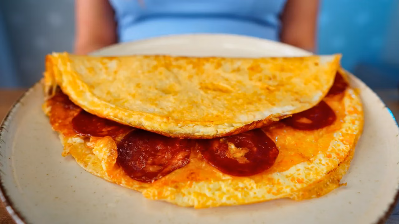 Quesadilla z chorizo