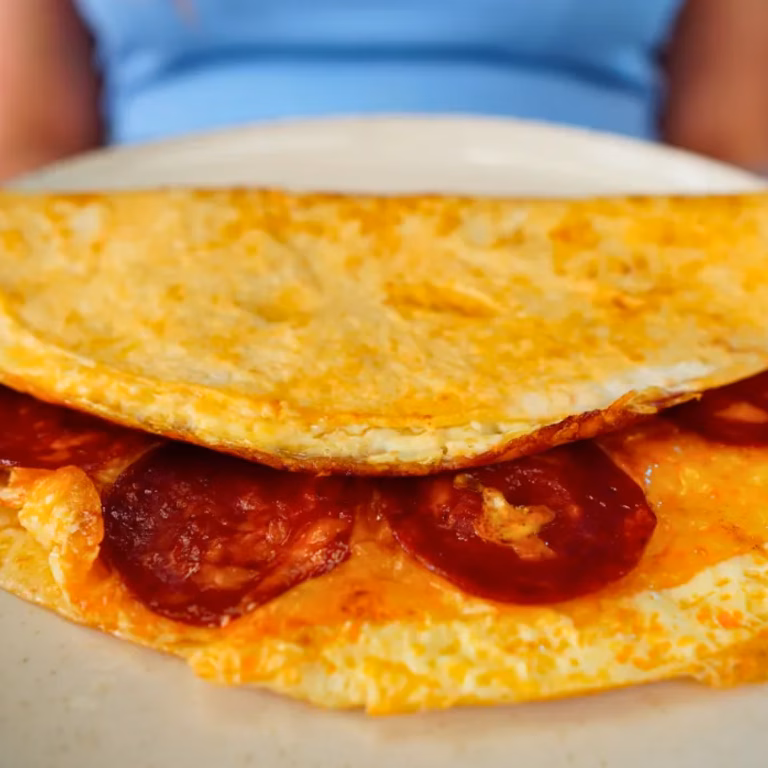 Quesadilla z chorizo