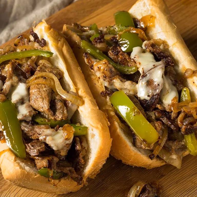 Philly cheesesteak - kanapka z Filadelfii