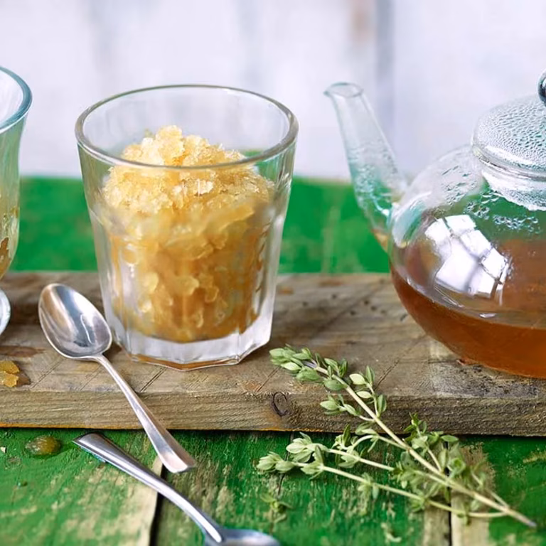 Granita herbaciana z marakują