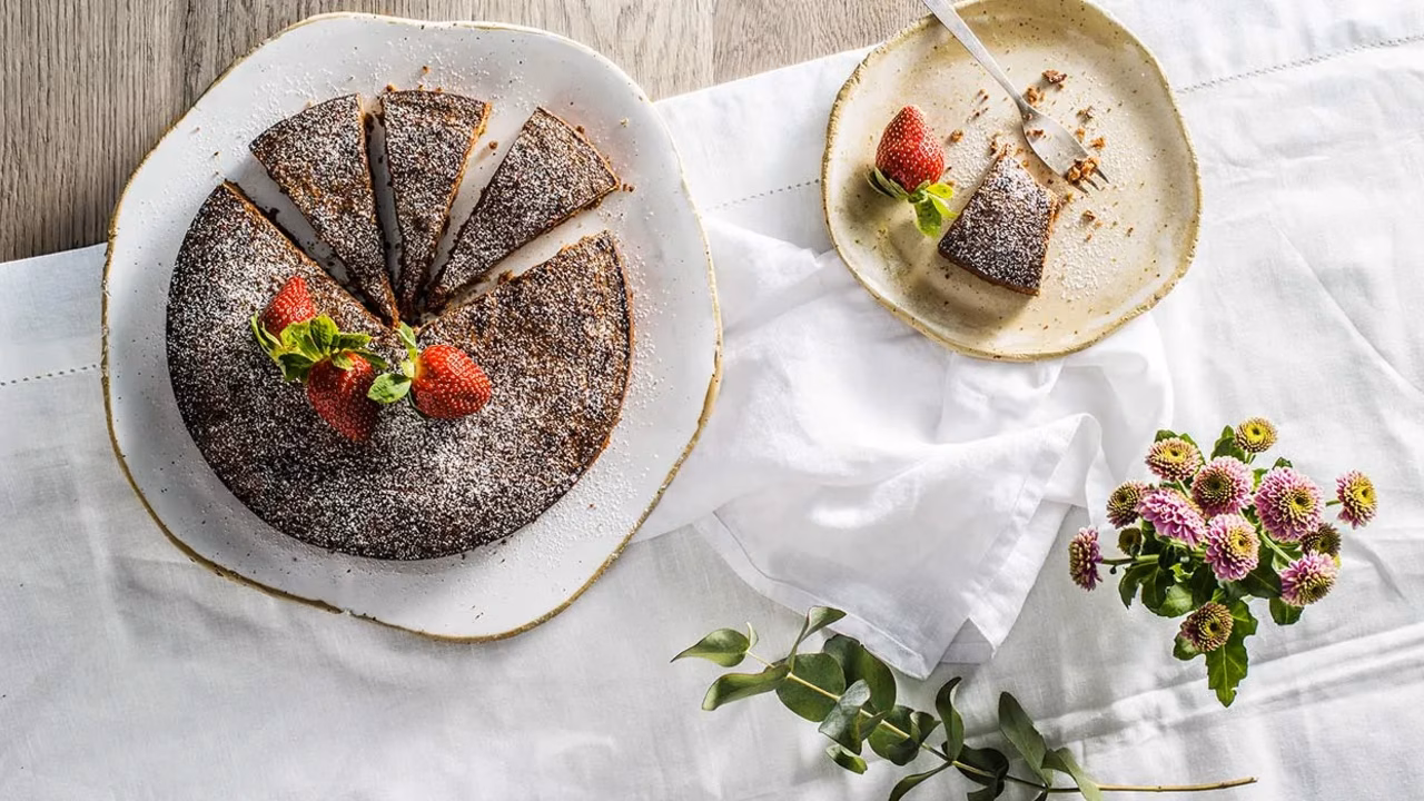 Szwedzkie ciasto czekoladowe kladdkaka