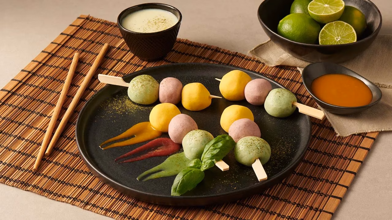Dango w trzech smakach