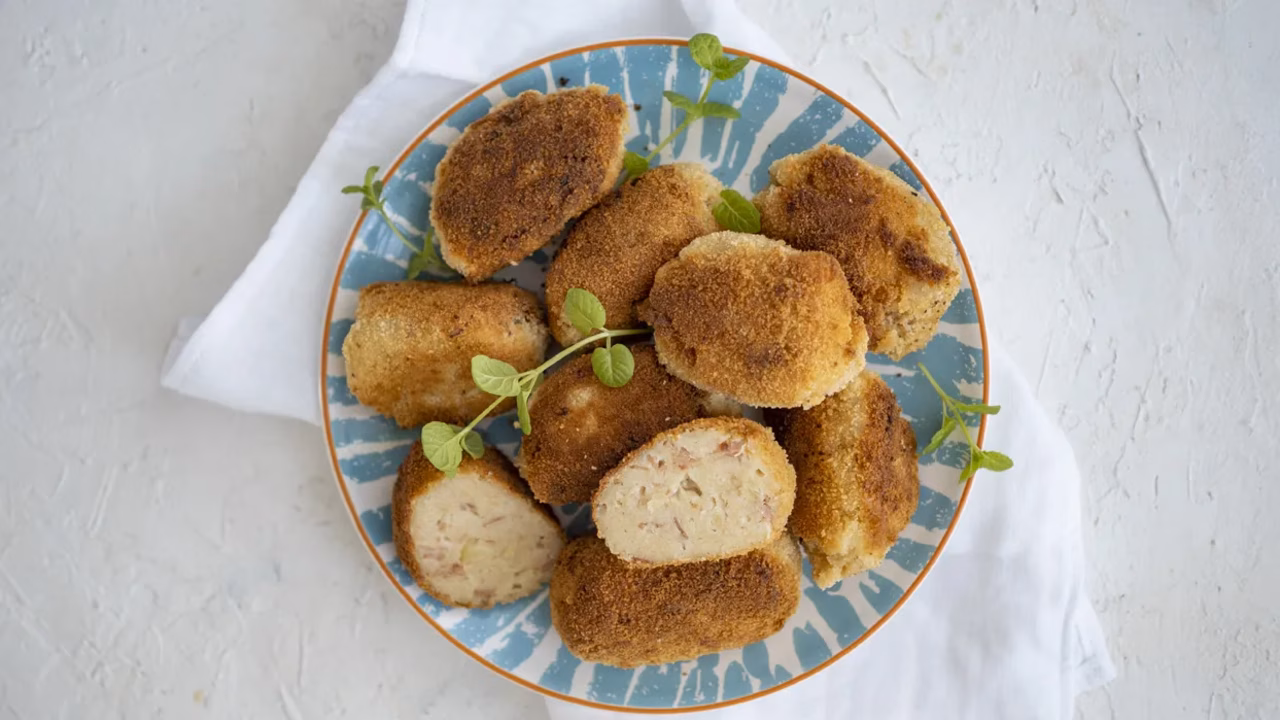 Krokiety z szynką serrano