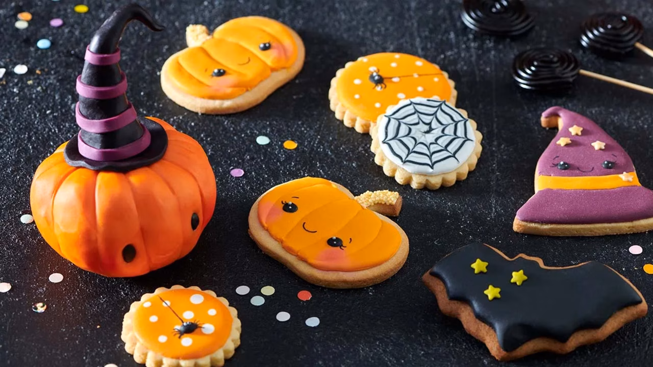 Korzenne ciasteczka na Halloween