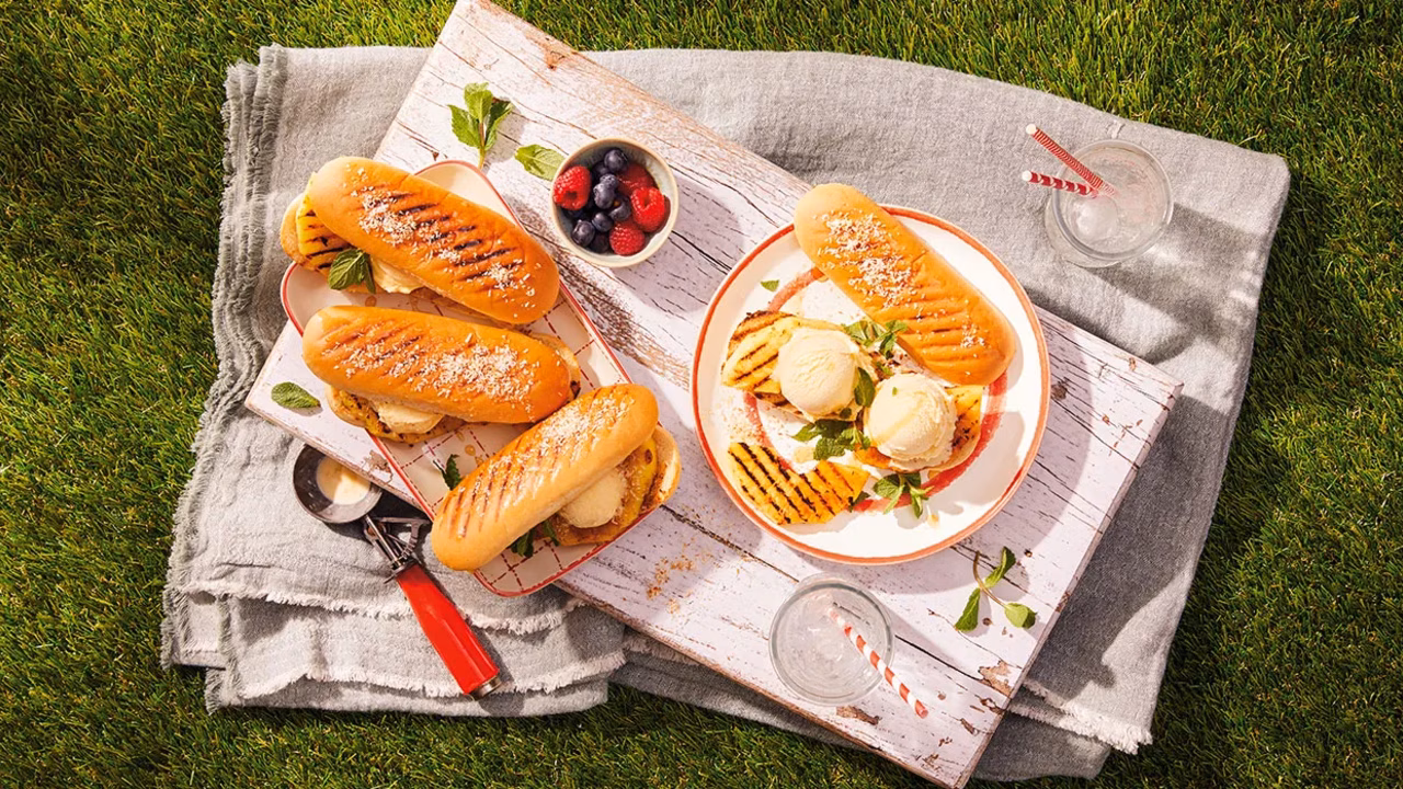 Wegańskie hot dogi lodowe