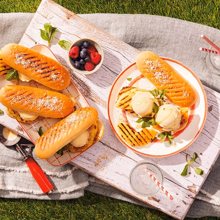 Wegańskie hot dogi lodowe