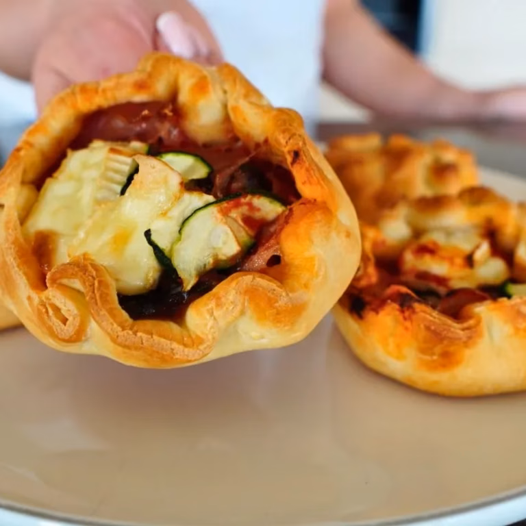 Pizzerinki w stylu francuskim