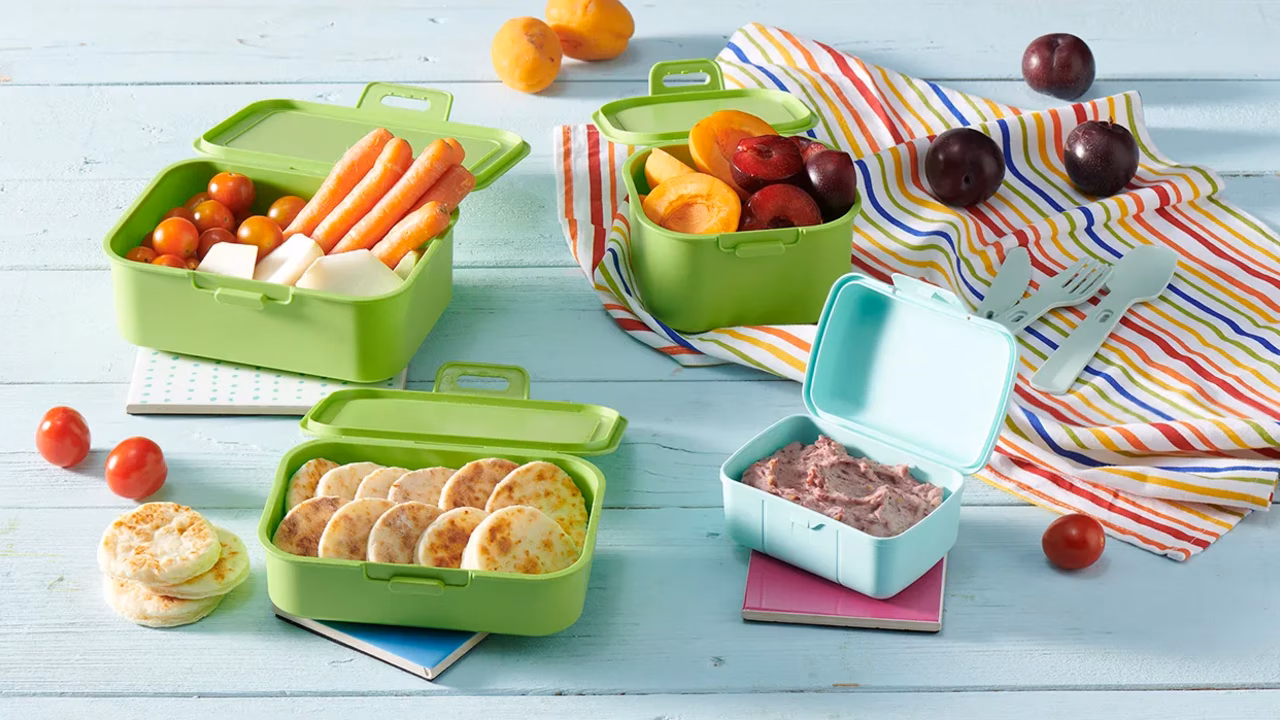 Lunchbox z serowymi proziakami