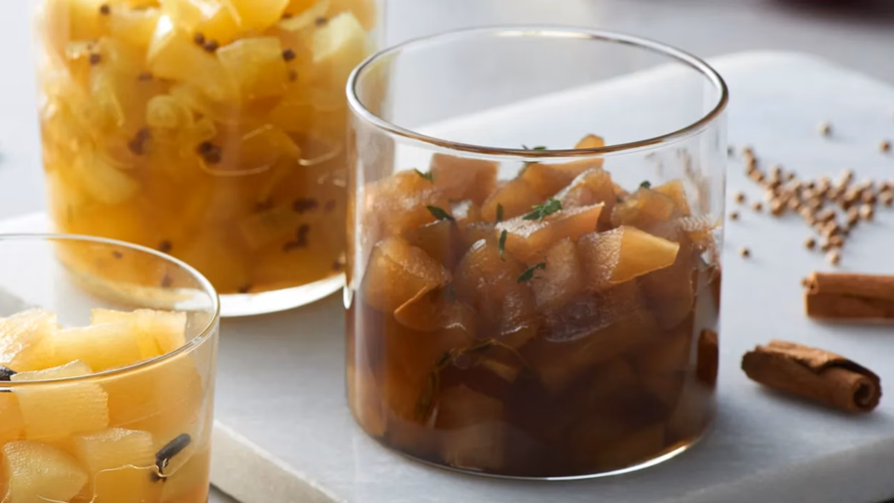 Jabłkowy chutney z piwem