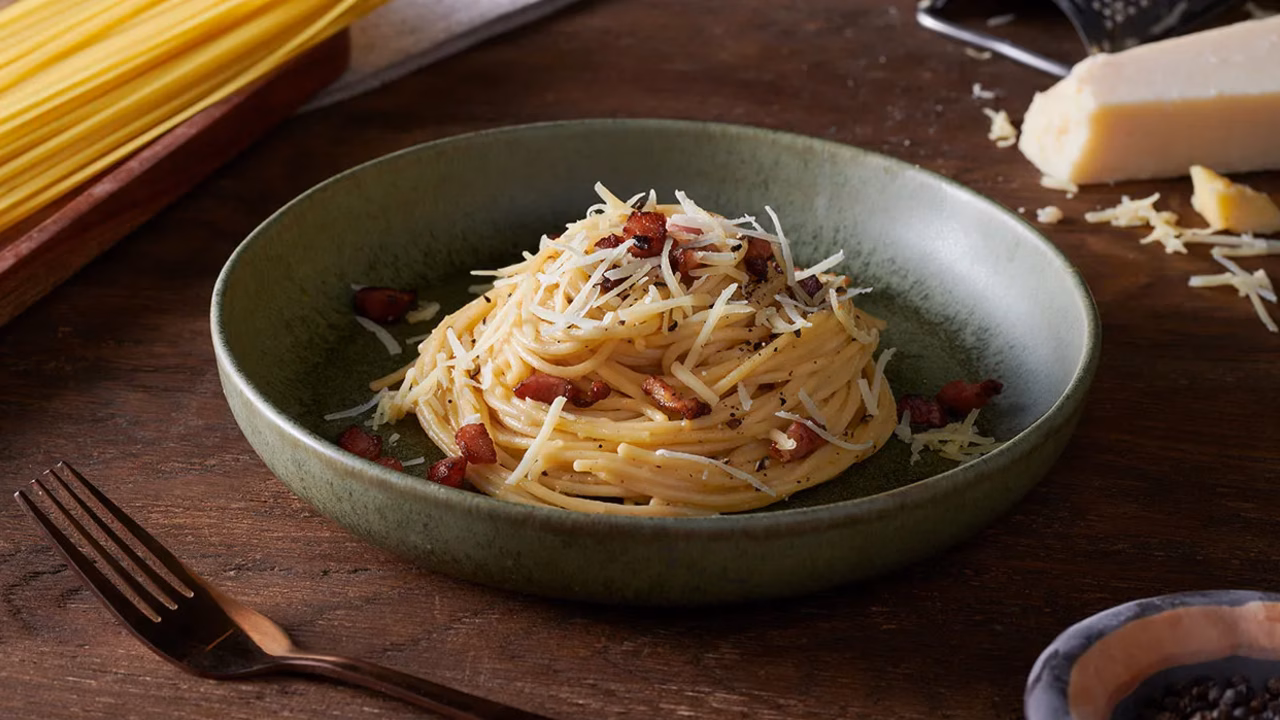 Carbonara z boczkiem