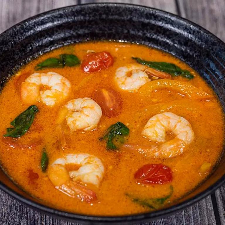 Tajskie curry z krewetkami