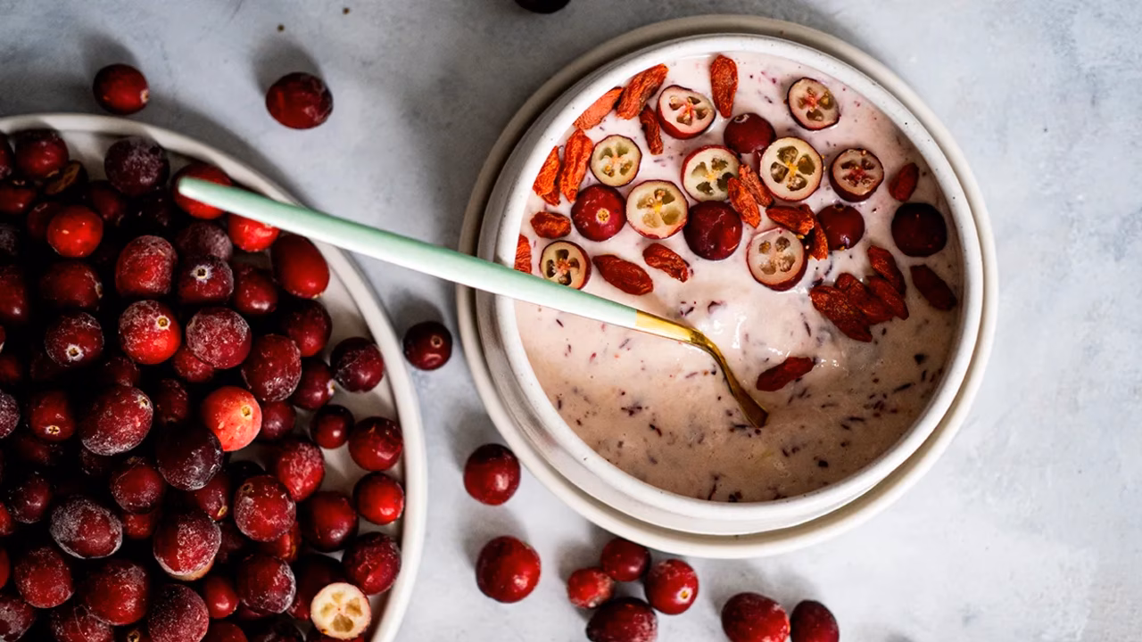 Smoothie z żurawiną