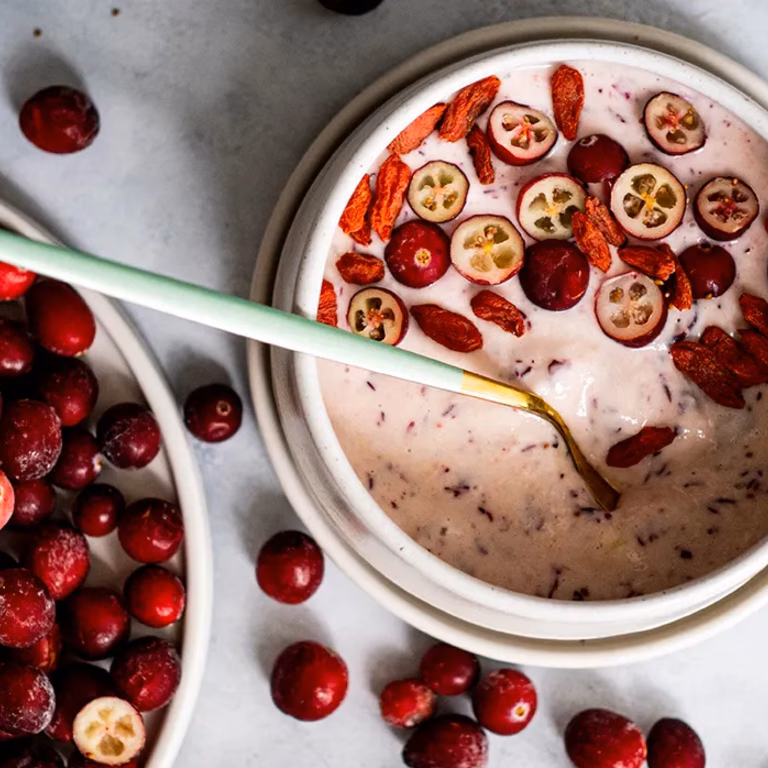 Smoothie z żurawiną