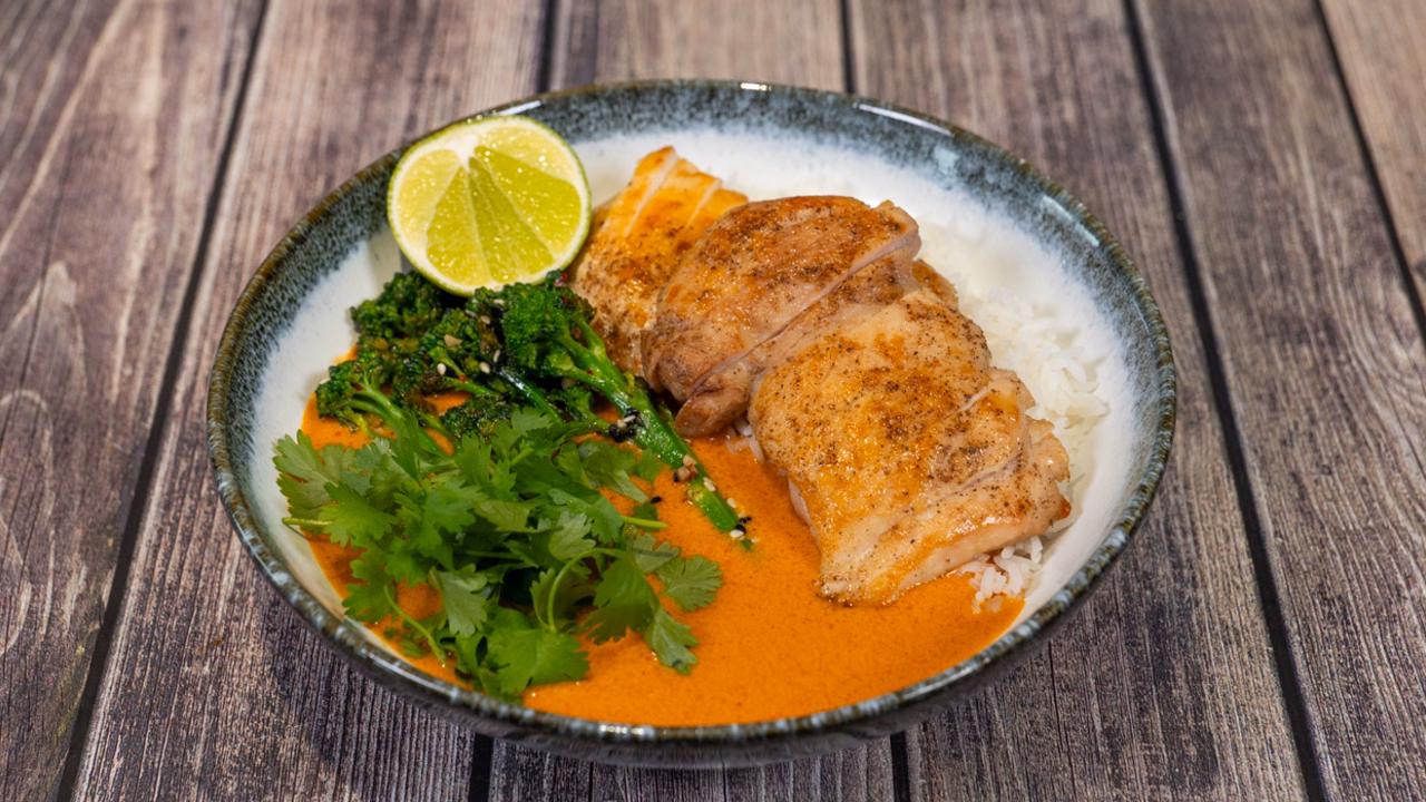 Brothy rice, czyli ryż w lekkim sosie curry