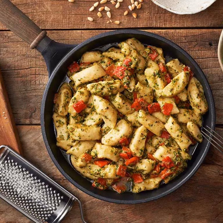 Gnocchi z pesto z rukoli