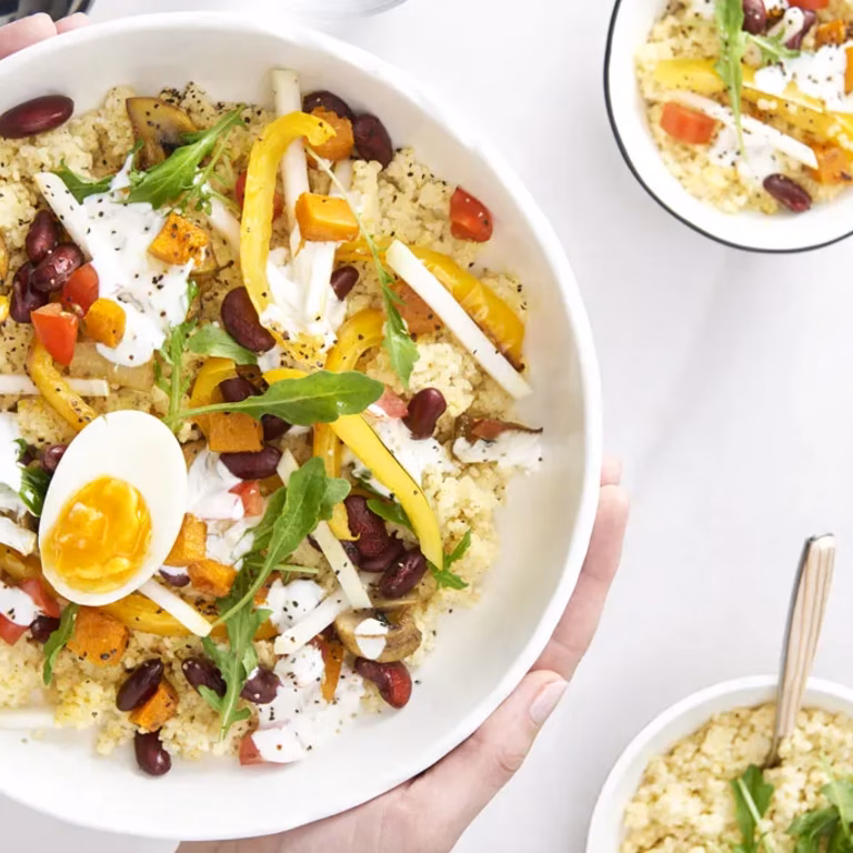 Śniadaniowy bowl z kaszą