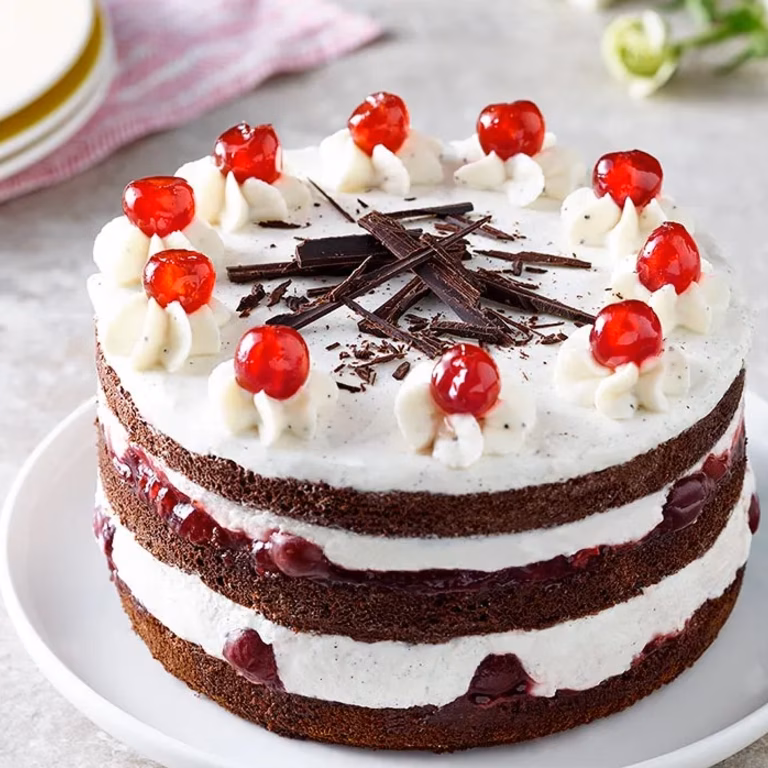 Bezglutenowy tort „Czarny Las”