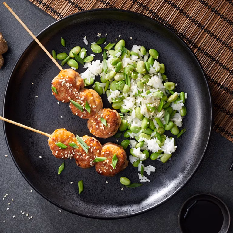 Kurczak yakitori z grilla