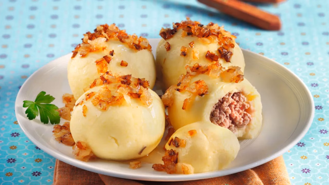 Pierogi z mięsem