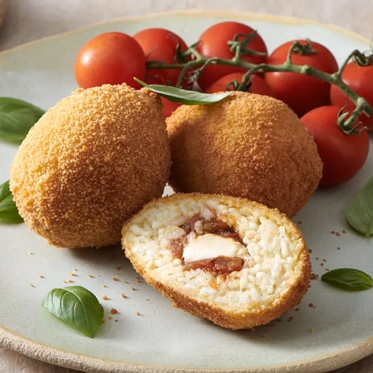 Arancini – faszerowane kulki ryżowe