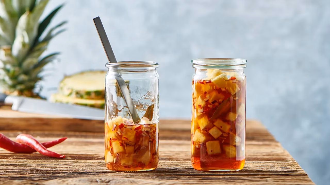 Chutney z ananasa