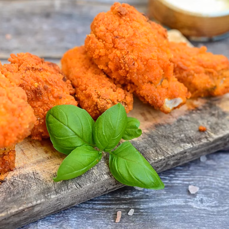 Domowe nuggetsy w płatkach kukurydzianych