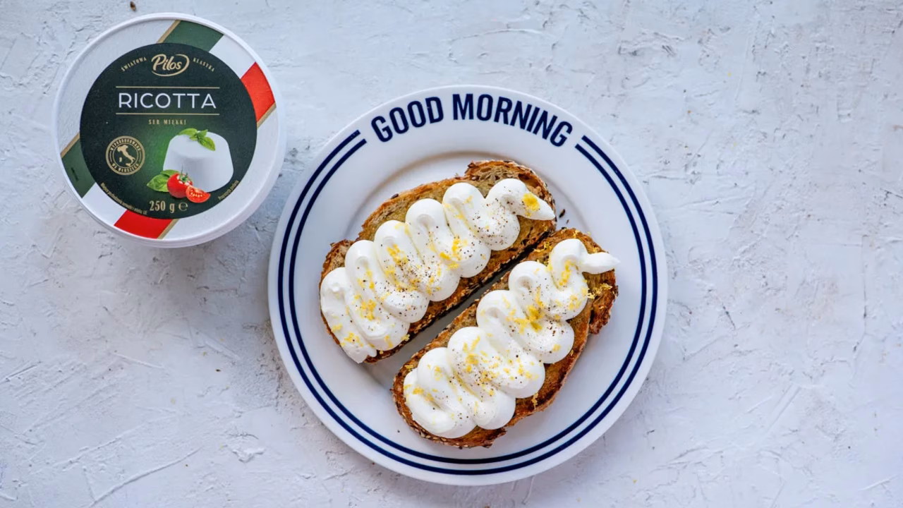Ubijana ricotta na grzance
