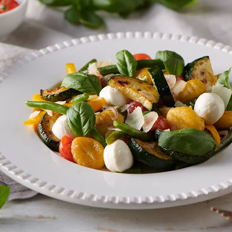 Gnocchi z letnimi warzywami
