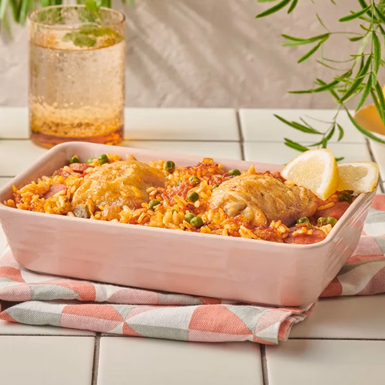 Paella z chorizo