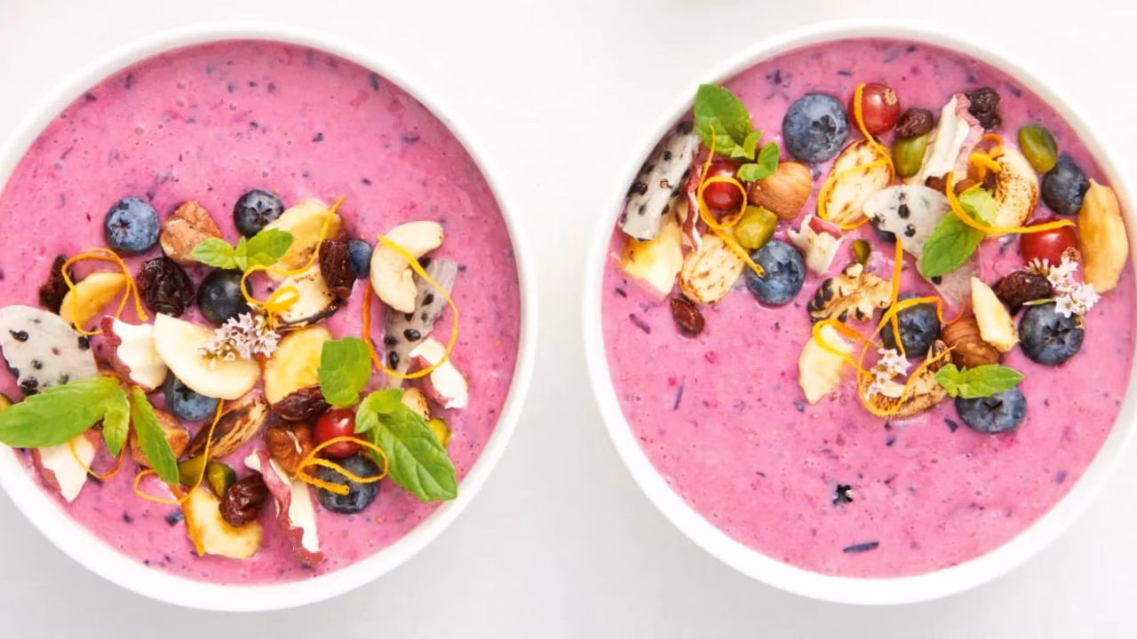 Owocowe smoothie bowl