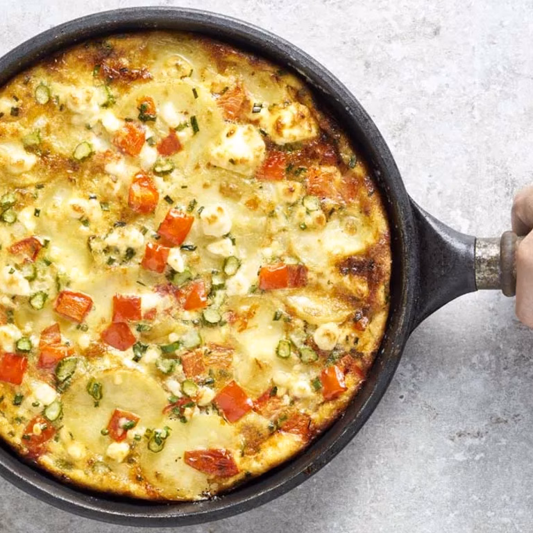 Tortilla de patatas z warzywami