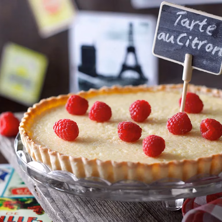 Tarta z kremem cytrynowym