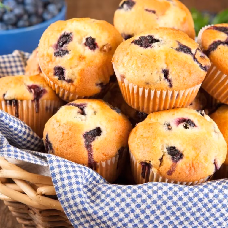 Muffinki z borówkami