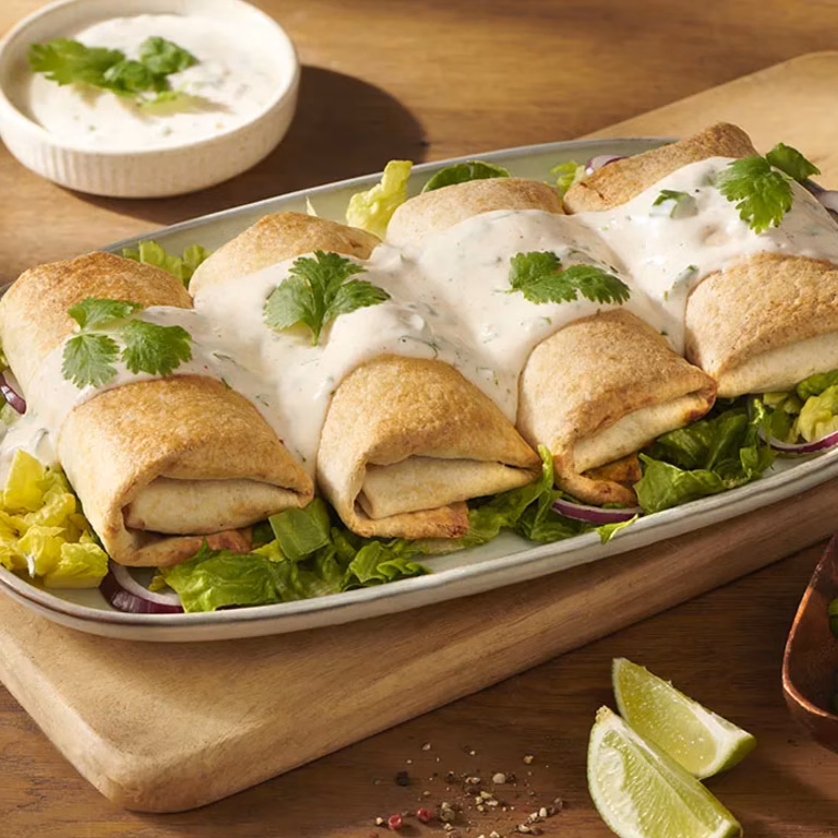 Sałatka z rolowanym taco